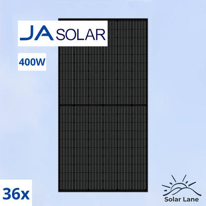 JA Solar 400W Solar Pallet (36x Units)