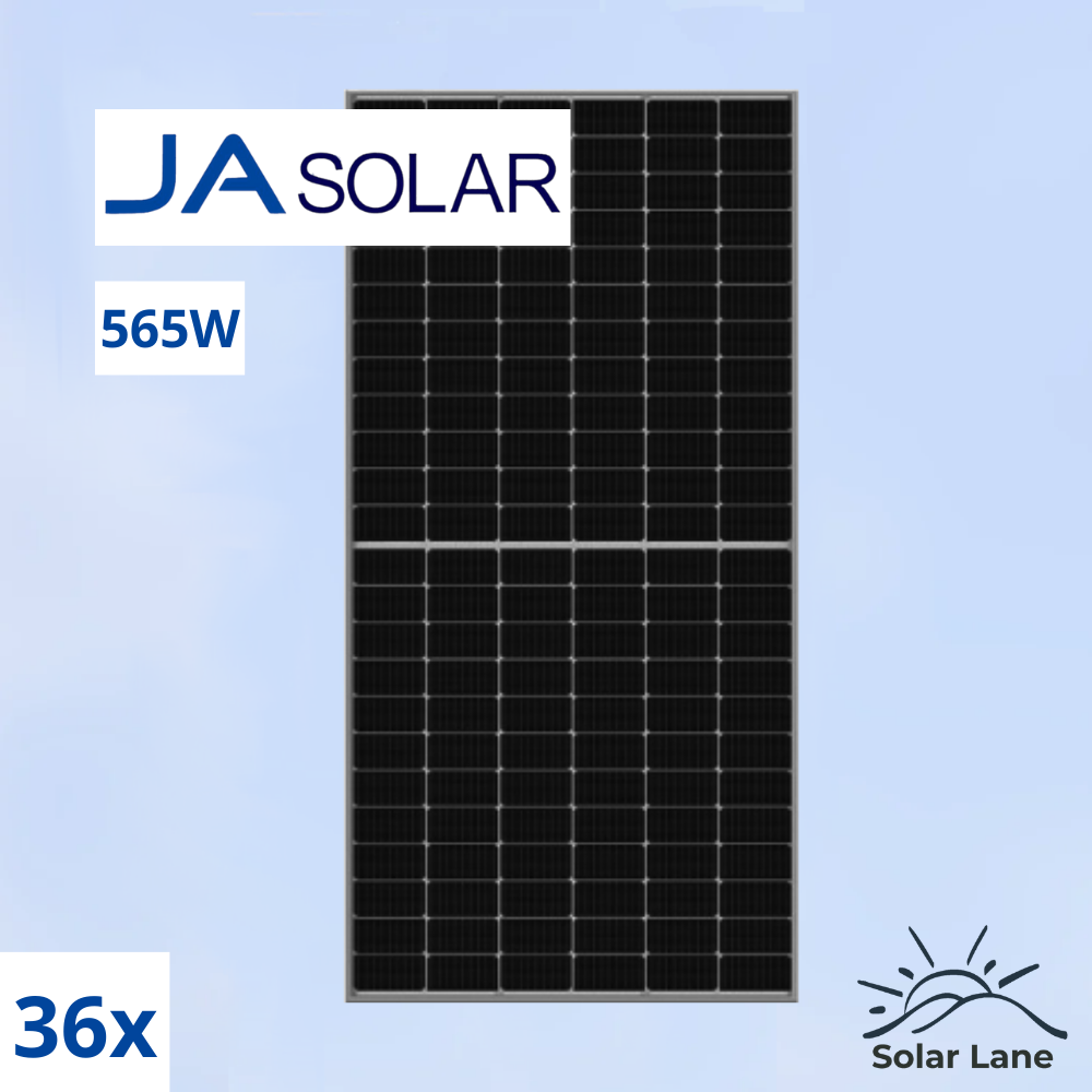 JA Solar 565W Solar Pallet (36x Units)