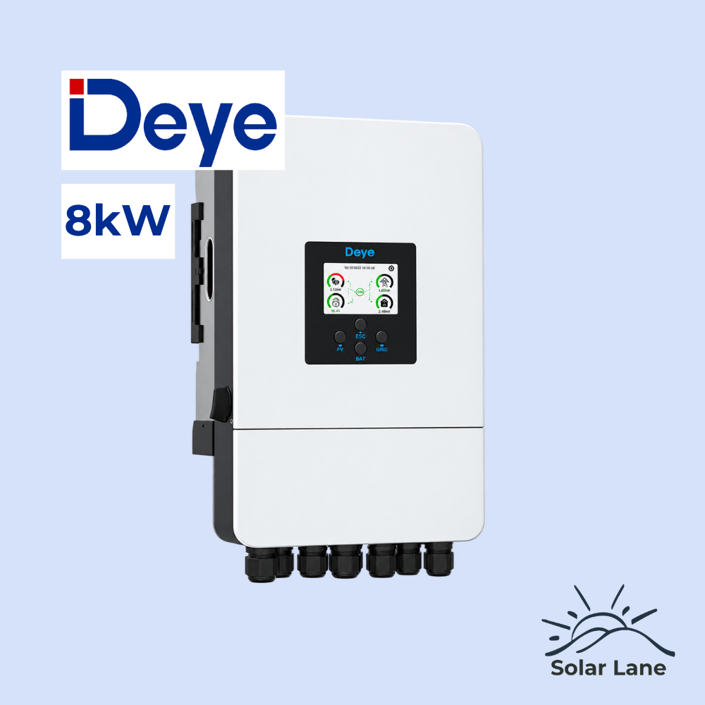 Deye 8KW Hybrid Inverter (Single Phase | New Gen)