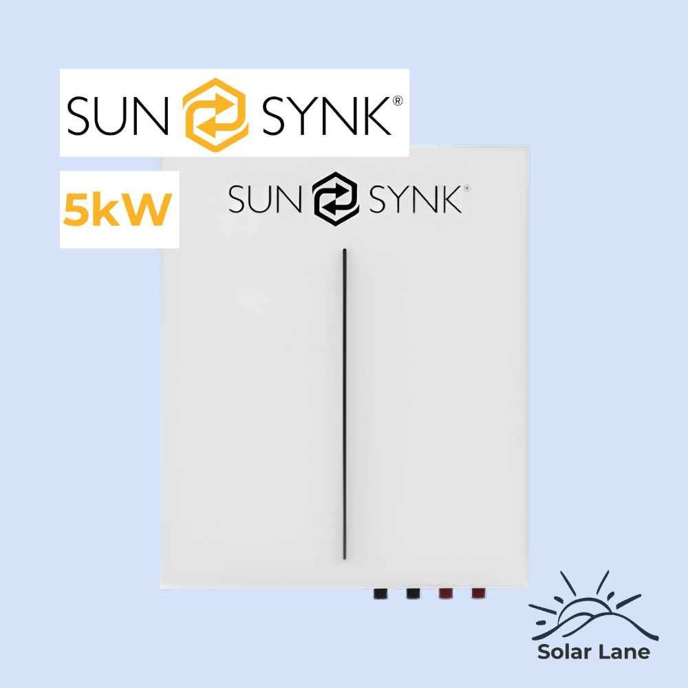 Sunsynk 5.32kW Battery LFP Wall Mount (SUN-BATT-5.32-WM-LFP)