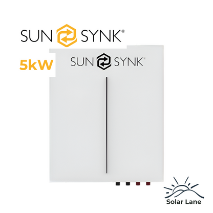 Sunsynk 5.32kW Battery LFP Wall Mount (SUN-BATT-5.32-WM-LFP)