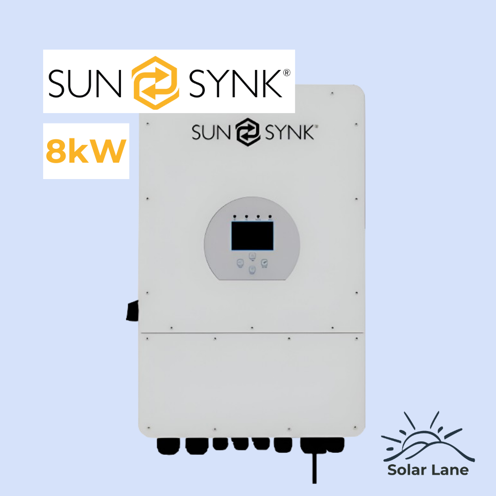 Sunsynk 8KW Hybrid Inverter (Single Phase) – Solar Lane