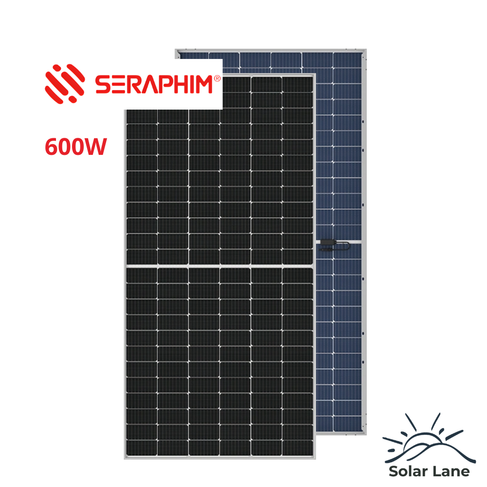 Seraphim Energy 600W Bifacial Solar Panel