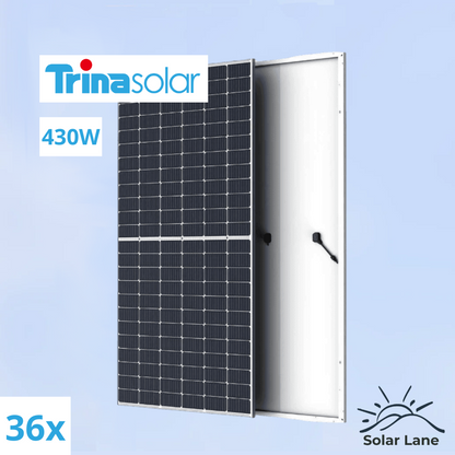 Trina Solar 430W Solar Pallet (36x Units)