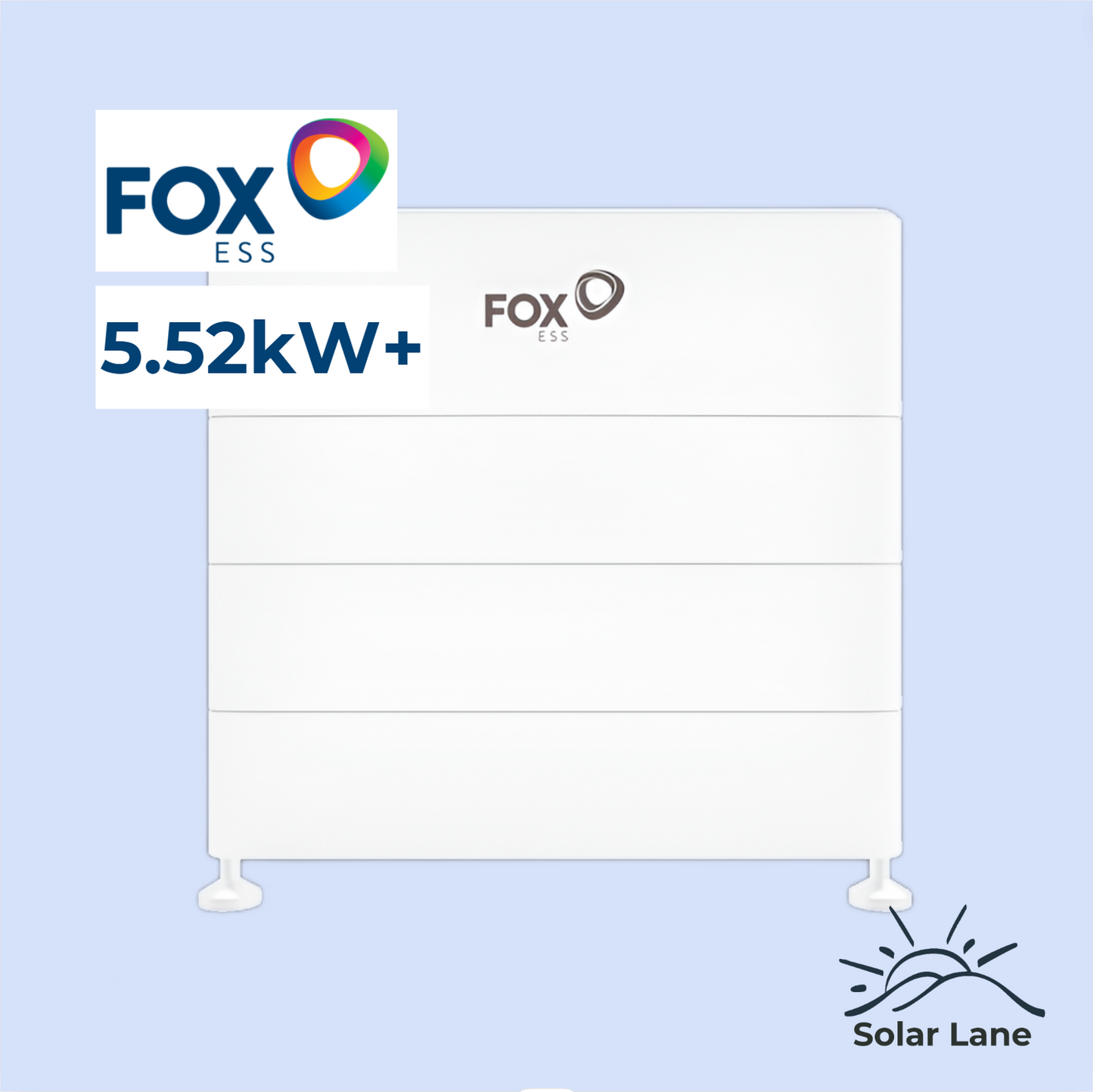 Fox ESS 5.52KWH - 19.32KWH High Voltage Battery Energy Cube (ECS-2800)